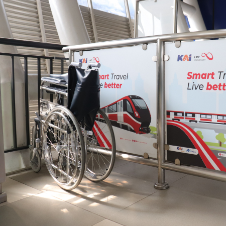 Area Khusus Kursi Roda