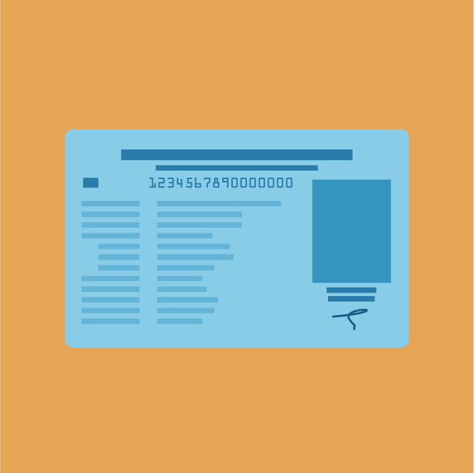 Indentitas perorangan (KTP/SIM /Paspor)